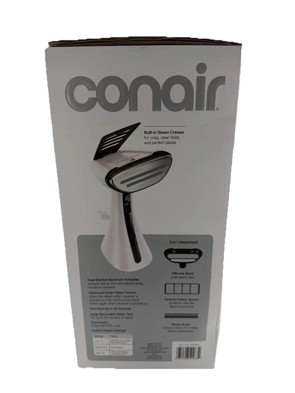Conair ExtremeSteam Garment Steamer Handheld Fabric Clothes Wrinkle Remover